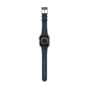 Thin Leather Strap - for Apple Watch 38/40/41mm - Indigo Leather