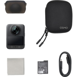 DJI Osmo 360 Standard Combo, Camera de actiune 360°, 8K30 video, 120MP foto