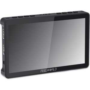FeelWorld F5PROV4, Monitor Touchscreen On-camera, 6 inch, 450nits, 4K HDMI
