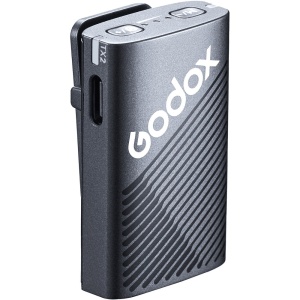 Godox Cube-C Kit2, Sistem Microfon Wireless Mini, 2 Persoane, 2.4 GHz