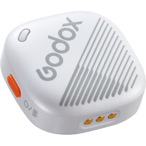 Godox Cube-C Kit2, Sistem Microfon Wireless Mini Alb, 2 Persoane, 2.4 GHz