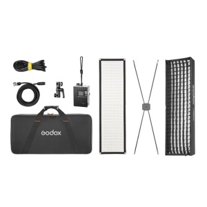 Godox FL200SR K1, Panou LED RGB Flexibil, 200W, 34.3 x 121.9 cm