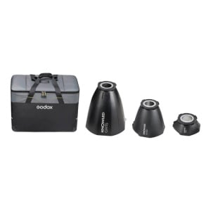 Godox GRK Kit 3 Reflectoare (GR15°, GR30° și GR60°) pentru MG1200Bi