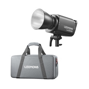 Godox Litemons LA300Bi K1 Black, Kit Lampa LED Bi-Color, cu geanta de transport