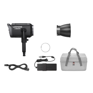 Godox LITEMONS LA600R K1 Negru, Lampa LED RGB, 600W cu geanta de transport