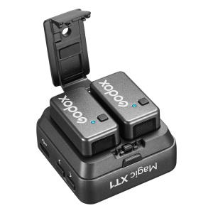 Godox Magic XT1-C, Sistem 2 microfoane wireless 2.4 GHz, USB-C