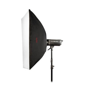 Godox QT400IIIM-C, Kit 2 Blițuri QT400IIIM cu stative, softbox și umbrelă