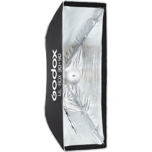 Godox UL BOX 30*90, Softbox Strip tip umbrela 30 x 90 cm, montura Bowens