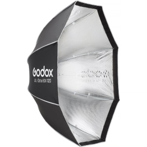 Godox UL-BOX-Octa-120 Softbox Octogonal Easy Fold 120 cm montura Bowens cu grila si difuzoare