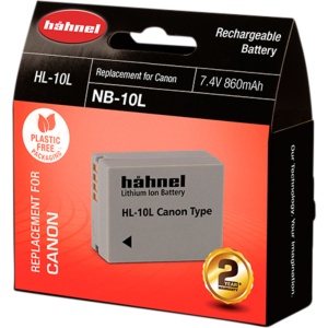 Hahnel HL-10L / NB-10L, Acumulator replace pentru Canon NB-10L, 860mAh, 7.4V
