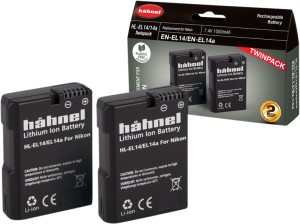 Hahnel HL-EL14/14A, Acumulator replace Twin Pack pentru Nikon EN-EL14/14A
