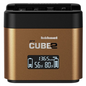 Hahnel Pro CUBE 2, Incarcator dublu Olympus