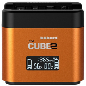 Hahnel Pro CUBE 2, Incarcator dublu Sony