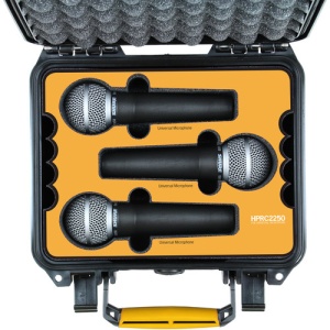 HPRC 2250, Hard Case pentru 6 microfoane handheld