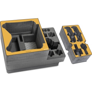 HPRC S-M350-2800W, Hard Case cu roti, personalizat pentru DJI Matrice 350 RTK