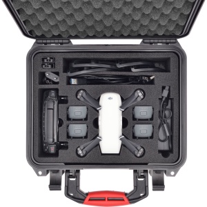 HPRC SPK2300BLK, Hard Case personalizat pentru DJI Spark Fly More Combo, Negru