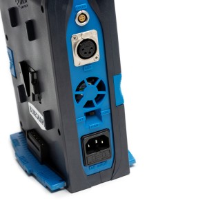 Parallel charger for V-lock battery