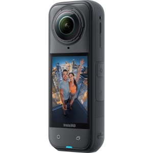 Insta360 X5 Essentials Bundle, Kit Camera de actiune 8K 360° cu Selfie Stick
