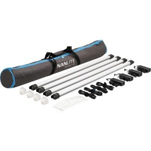 Kit 4 Lampi LED Nanlite Pavotube II 30C RGB, 122cm, 15-2026-4KIT