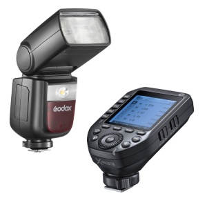 Kit bliț Godox V860III pentru Nikon, cu transmițator Godox X Pro II