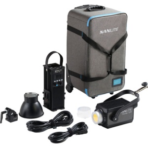 Lampă LED Nanlite Forza 720 Daylight, 5600K, cu troler, FORZA 720 KIT-ST
