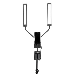 Lampa LED Nanlite Mira 26B,11-1080, cu doua brațe flexibile (Gooseneck) si suport telefon