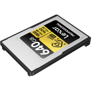 Lexar Pro Gold CFexpress 4.0 Type A, Card de memorie 640 GB, R1800/W1650 mb/s, VPG400