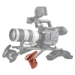 Mâner din Lemn SmallRig 1891 pentru Partea Stângă cu Arri Rosette