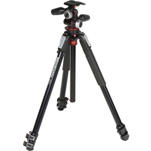 Manfrotto MK055XPRO3-3W AL, Trepied foto cu cap PanTilt 3-Way