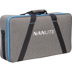 Nanlite PavoSlim 240C Lampă LED RGBWW, cu Softbox și Grid, 15-2034