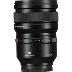 Panasonic Lumix S PRO 50mm f1.4, Obiectiv Full-Frame cu L-Mount