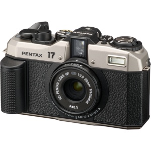 Pentax 17 Dark Silver Body kit - Camera foto Analog Half Frame