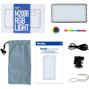 Phottix M200R, Panou LED RGB, 3200-5600K