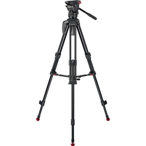 Sachtler System Ace M MS Mark II , cap fluid, trepied din aluminiu in 2 trepte 
