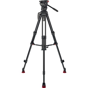Sachtler System Ace XL MS AL Mark II, cap fluid, trepied din aluminiu in 3 trepte