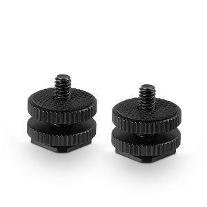 SmallRig 1631 Adaptor Cold Shoe cu filet 3/8" la 1/4" (Set 2 buc)