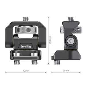 2904B Swivel & Tilt Verstelbare Monitor Mount met Schroeven Mount