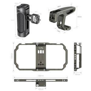 3155 Universele Mobile Phone Handheld Video Rig Kit