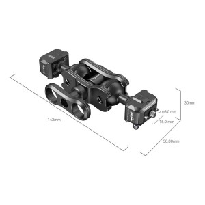Drop in HawkLock mini Magic Arm with Quick Release Ball Head 3515C