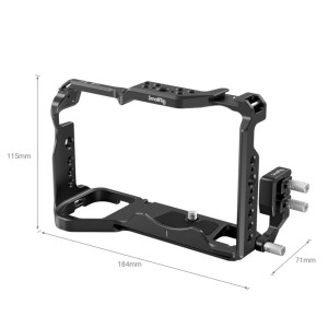 SmallRig 3715 Cage și Clemă pentru Cablu pentru FUJIFILM GFX100S/GFX50S II