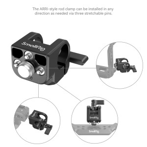 4171 15mm ARRI Locating Single Rod Clamp