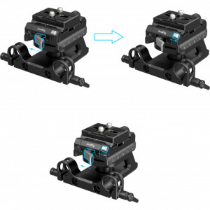 4233 Kit Placă Universală de Montare Reglabilă pe Înălțime Compatibilă ARCA & Manfrotto 