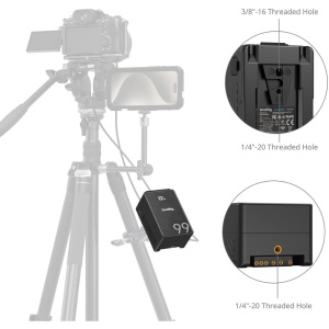 SmallRig 4608,  Acumulator mini V-mount VB99 SE 6800mAh