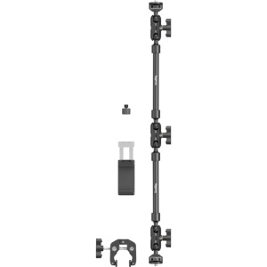 Kit brat magic regulabil SmallRig 4766 cu clema tip crab, suport de telefon si adaptor de filet