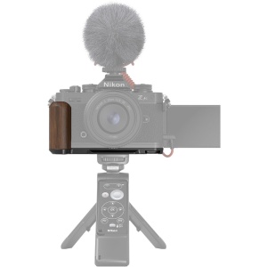 SmallRig 4802 Negru, Grip L din lemn pentru Nikon Z fc, Arca, Shoe Mount