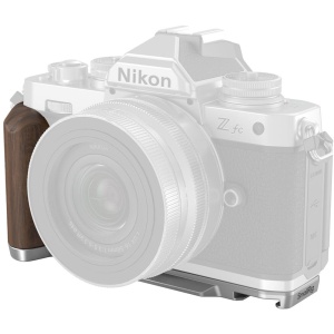 SmallRig 4803 Silver, Grip L din lemn pentru Nikon Zfc, Arca, Shoe Mount