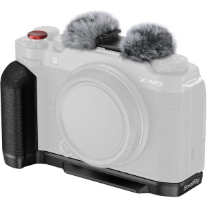 SmallRig 4876, Placa de montare L cu maner din silicon pentru FUJIFILM X-M5