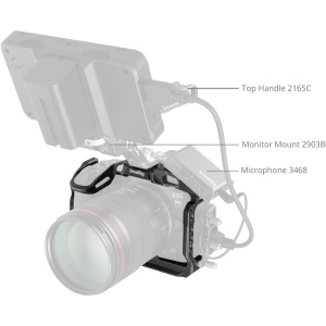 SmallRig 4975, Cage Black Mamba pentru Canon EOS R5 Mark II