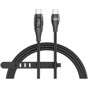 SmallRig 5113, Cablu USB-C 240W, cu afișaj LED