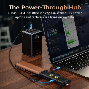 SmallRig 5361, Cititor de carduri CFexpress Type A, SD, microSD, USB-C 3.2